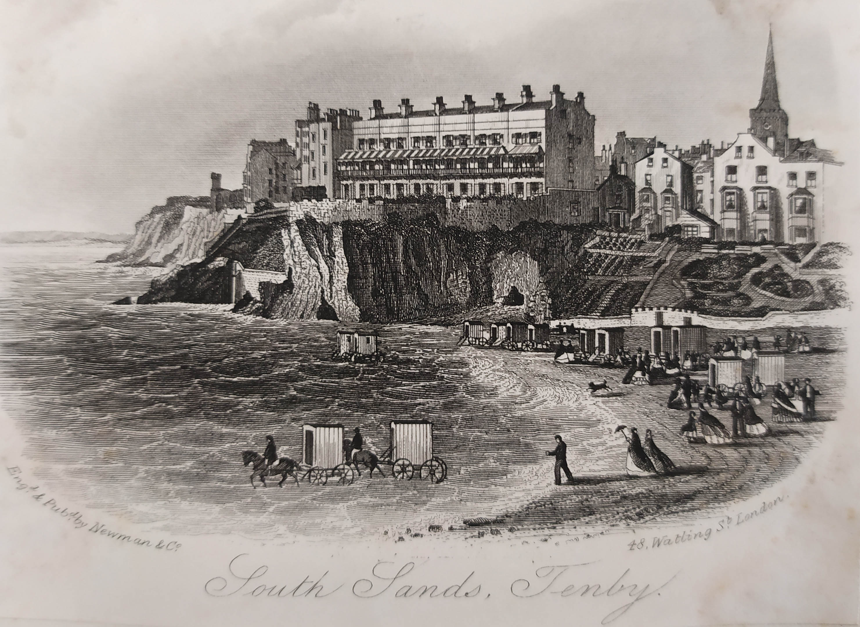 Tenby 1800-1900 | Early Tourists in Wales